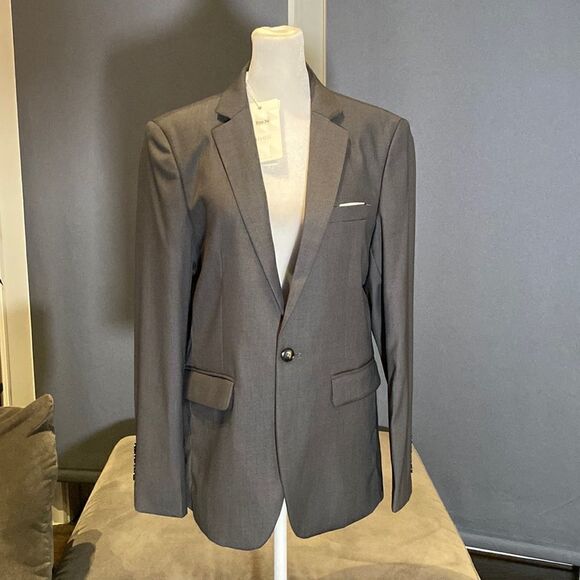 Mogu Men’s Gray Jacket Size 34 NWT - Picture 2 of 12